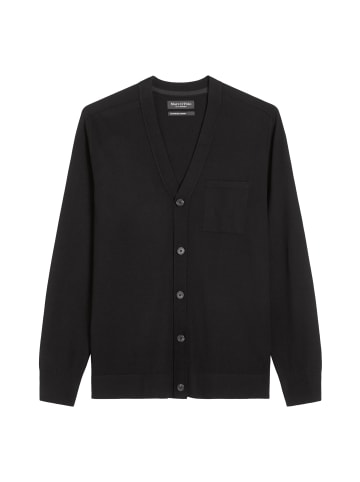 Marc O'Polo Strickjacke regular in Schwarz