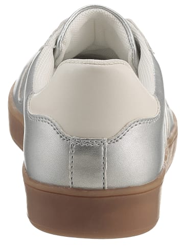 Aniston SHOES Sneaker in silberfarben-weiß