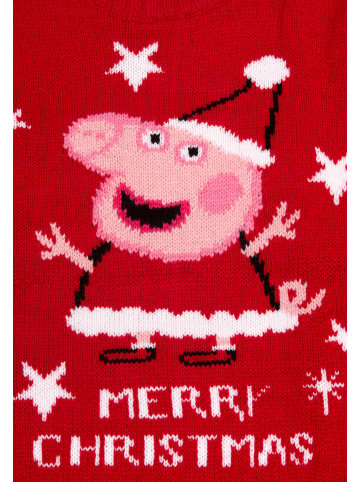 Peppa Pig Peppa Wutz Winterpullover in rot