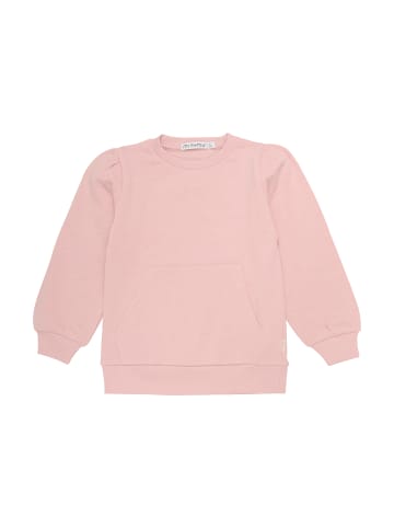 Minymo Rundhalspullover MISweat girl in Rosa