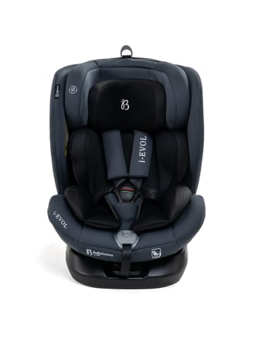 BeBelissimo Kindersitz I-SIZE 40-150 cm, 360, Kinderautositz - Evol in Dunkelgrau
