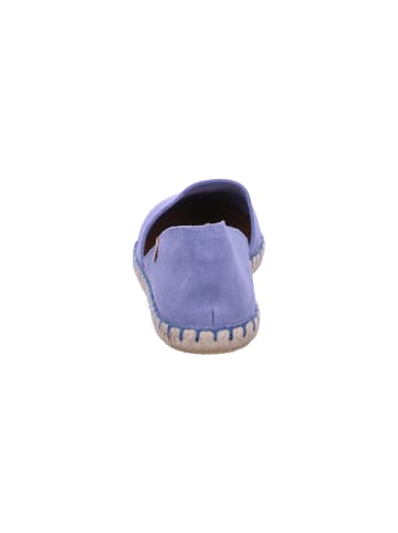 Verbenas Slipper Carmen in Blau