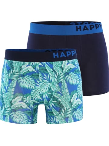 Happy Shorts Retroshorts Trunks in Blau