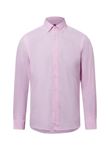 Nils Sundström Hemd in rosa weiß - 0008