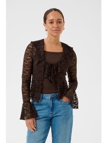Kaffe Bluse langarm KAviccy Tight fit in Coffee Bean