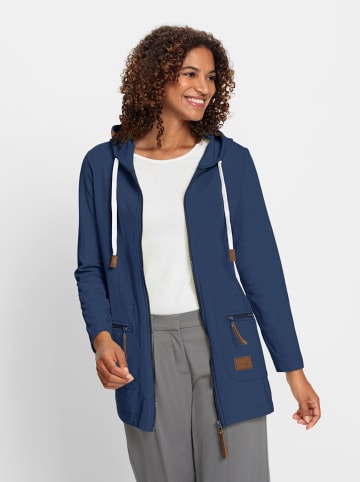 WITT WEIDEN Sweatjacke in dunkelblau