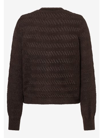 More & More Strickjacke in schoko - 0002