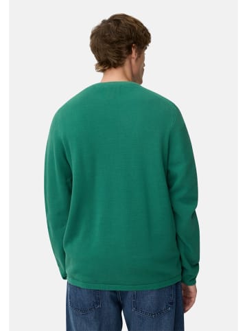 Camel Active Pullover aus reiner Baumwolle in Tannengrün
