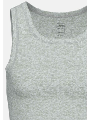 Ammann Unterhemd / Tanktop Close to you in Cloud Melange