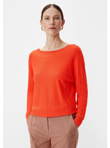 comma Strickpullover langarm in Orange