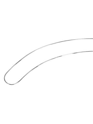 Adeliás Damen Halskette – Schlangenkette aus 925 Silber 60 cm in silber