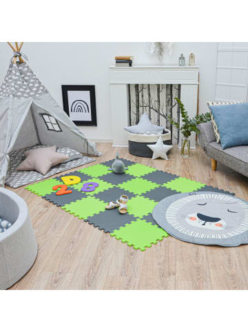 LittleTom Baby Spielmatte Mila 18-tlg. im zwei Farben Mix