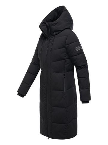 Navahoo Steppmantel Schokokuss XIV in Black