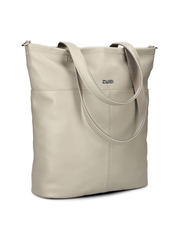 Zwei Mademoiselle.M Shopper Tasche 37 cm in cement