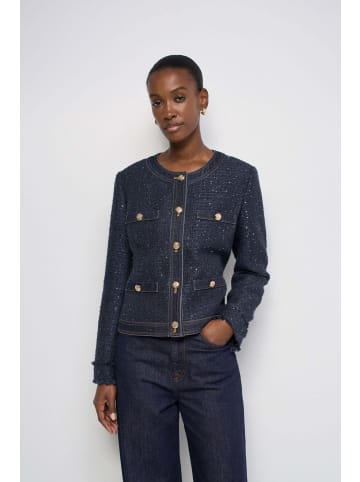 Jacke Tweed in Dark Blue
