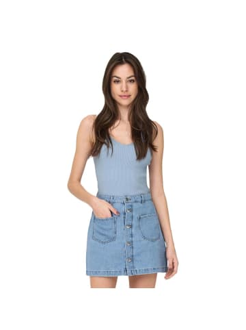 JACQUELINE de YONG Blau Viskose Tanktop