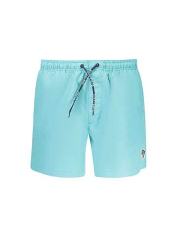 North Sails Hellblaue Polyester-Badeshorts
