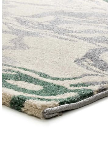 Atticgo Kurzflor-Teppich ASTRA in grün/grau