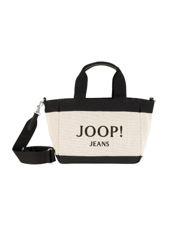 Joop Jeans Handtasche 'Calduccio Tela Yvette in Schwarz 26,50 x 21,00 x 14,00 cm'