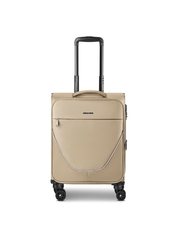 Stratic taska 4 Rollen Kabinentrolley S 55 cm mit Dehnfalte in taupe