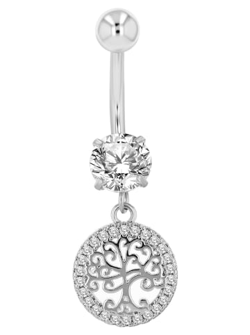 Adeliás Damen Piercing aus Edelstahl in silber