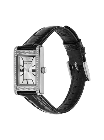 Armani Analoguhr für Damen in Schwarz