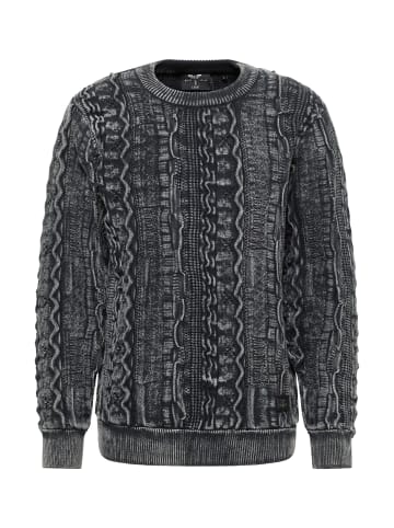 Carlo Colucci Strickpullover Errera in Schwarz