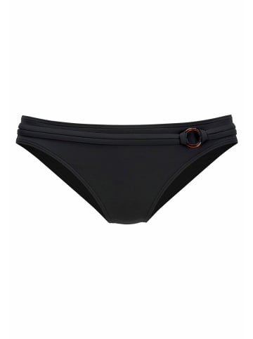 S. Oliver Bikini-Hose in schwarz