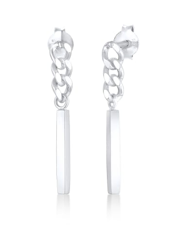 Elli Ohrringe 925 Sterling Silber Geo, Rechteck in Silber