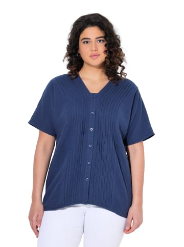 Ulla Popken Bluse in tintenblau
