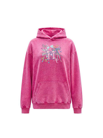 myMo Women Hoodie in Fuchsia