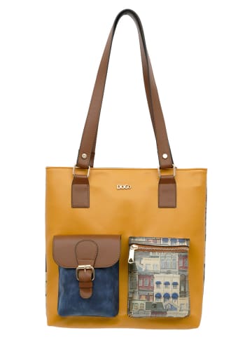 Dogo Umhängetasche - Multi Pocket BagFrame of Mind in Gelb