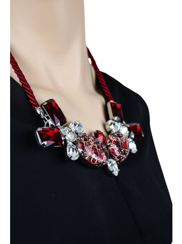 collezione alessandro Kurze Kette " Vania " in rot