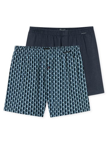 Schiesser Boxer Basic in Blau