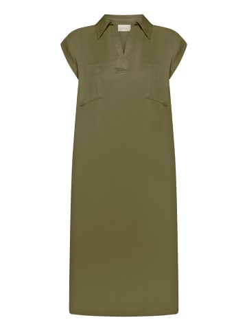 CARTOON Casual-Kleid mit Kragen in Burnt Olive