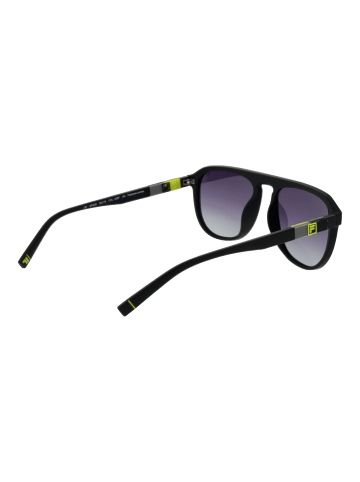 Fila Unisex Sonnenbrille Flieger Schwarz