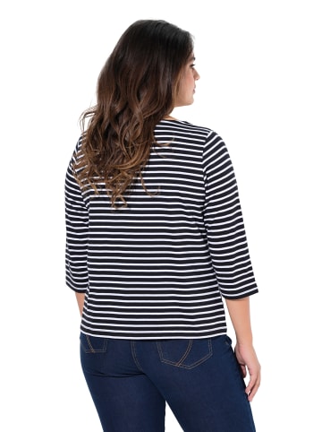 Ulla Popken Shirt in schwarz