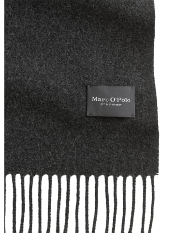 Marc O'Polo Fransenschal in dark grey melange