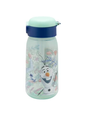 Disney Frozen Trinkflasche 510ml Snowy Tale Kinderflasche mit Trinkhalm
