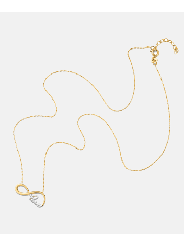 Diamant L'éternel Halskette aus 585 Gelbgold