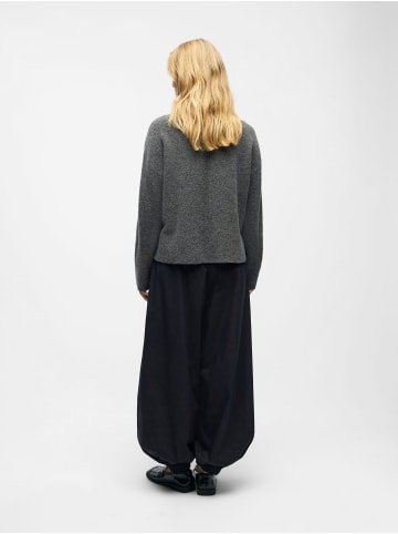 Object Pullover in Dark Grey Melange
