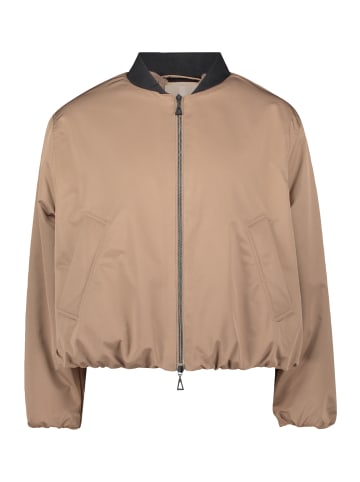 AMBER & JUNE Winterjacke mit Kragen in Braun