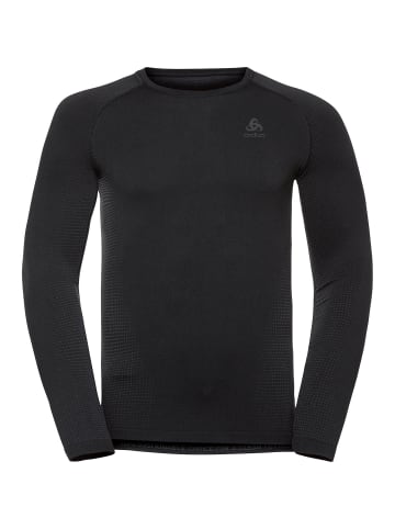 Odlo Funktionsshirt Crew neck l/s PERFORMANCE WARM ECO in Schwarz