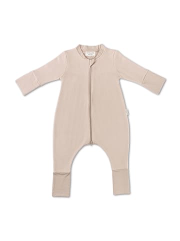 Hofbrucker Baby Schlafsack mit Füßen MILO in Taupe