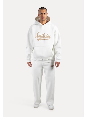 SMILODOX Hoodie Lorik in Creme