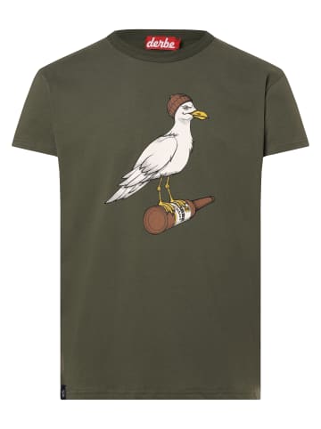 Derbe T-Shirt Sturmmöwe in khaki