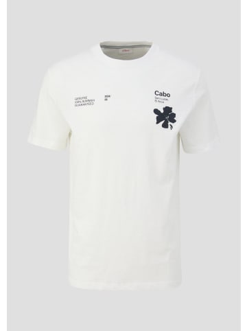 s.Oliver T-Shirt in 01D2_weiß