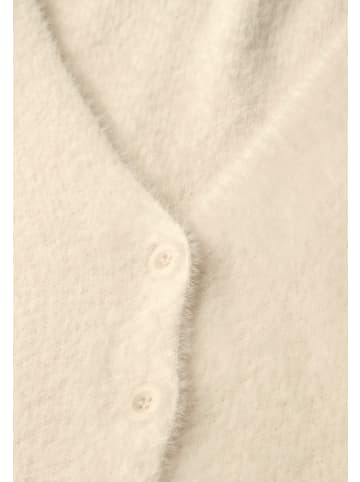 Street One Kuscheliger V-Neck Cardigan in Beige