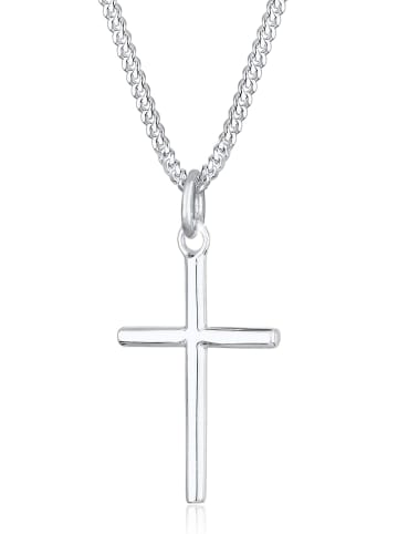 Elli Halskette 925 Sterling Silber Kreuz in Silber