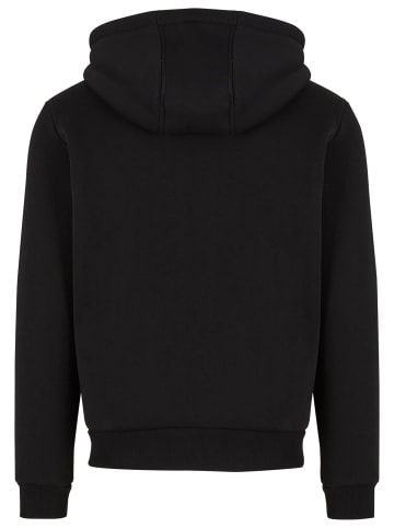 Urban Classics Urban Classics Bonded Sherpa Zip Hoody in black